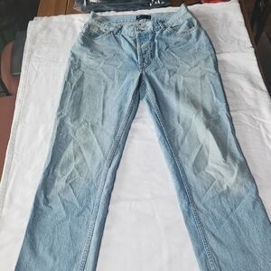 ASOS Pale wash, button fly Jeans, size 32x36